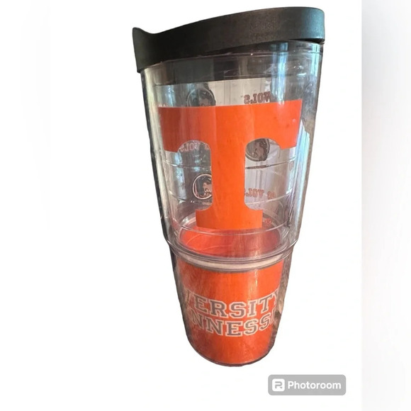 Tervis University of Tennessee Orange and Black 24oz Mascot Large Tumbler Cup - Picture 1 of 5
